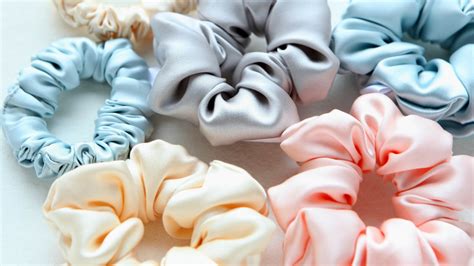 Silk hair ties. This item: LILYSILK Silk Hair Scrunchies for Frizz&Breakage Prevention, 100% Mulberry Silk Hair Ties No Damage, Elastic Silk ponytail Holders, 5Pcs, Random Color $29.99 $ 29 . 99 ($6.00/Count) Get it as soon as Wednesday, Jan 24 