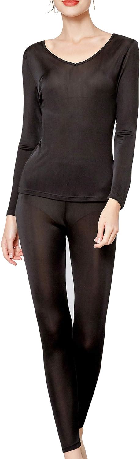 Silk long underwear for women. Womens Silk Long Underwear Mulberry Silk Long Johns Silk Thermal Underwear Sets Cold Weather Base Layer. 4.4 out of 5 stars 2,041. 100+ bought in past month. ... Hocosa Organic Wool/Silk Long-Underwear Shirt with Long Sleeves, Unisex. $87.90 $ 87. 90. $7.50 delivery Dec 19 - 21 . Arrives before Christmas. Indera. 