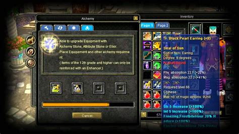 Silkroad Online - Item Upgrade (Awaken Stone System) - YouTube