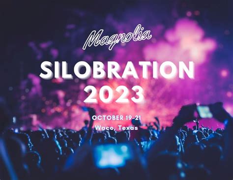 Silobration 2023 Dates
