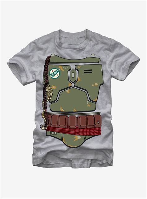 Silver Boba Fett Tshirt BoxLunch