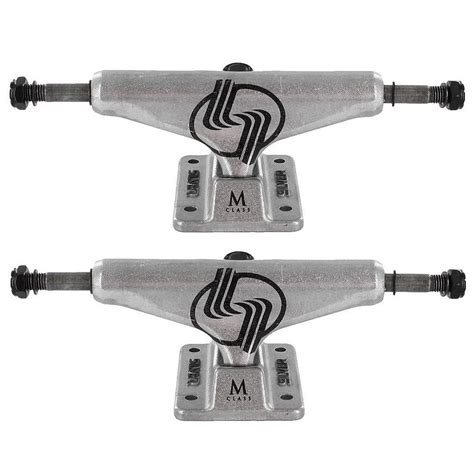 Silver Skateboard Trucks