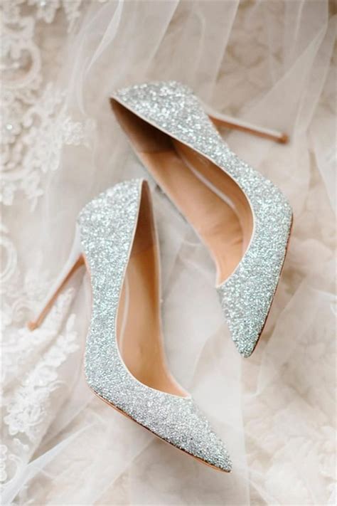 Silver Sparkly Wedding Shoes: The Perfect Way to Add a Touch of Glam to Your Big Day