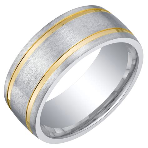 Silver Wedding Band Man