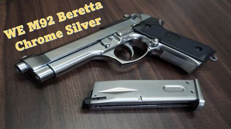 Silver beretta m92. BERETTA APX 6MM SILVER & BLACK. ... Extra 18rd Magazine for the full auto Beretta M92 A1 Air Pistol BB gun. $46.99. BERETTA M92 A1 EXTENDED AIRSOFT MAGAZINE. 40 round extended mag for Beretta 92 A1 full-auto airsoft pistol. $69.99. BERETTA M92 A1 Full Auto 6mm Airsoft BB Pistol : Elite Force. 