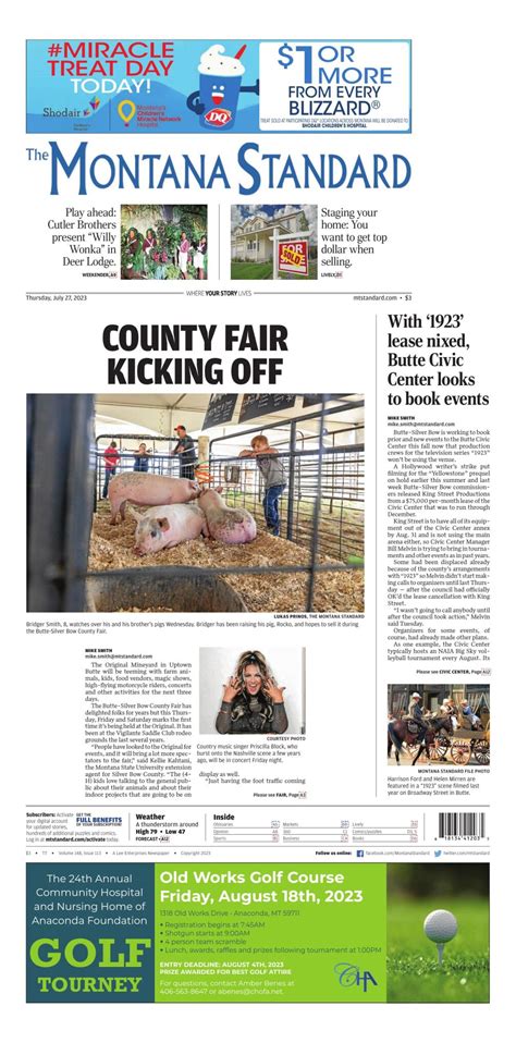 Silver bow county fair 2023. If you do not receive your ballot, check either the voter portal ( www.sos.mt.gov ), text 406 792-7922 with "Vtr portal", or call the Clerk & Recorder's Office (406 497-6342), to see if we have your correct information. In Butte-Silver Bow, all local races are nonpartisan and appear on all party ballots. 