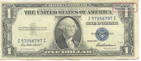 1935-F $1 Dollar Bill Silver Certificate Note LOW Serial! FREE SHIPPING 110I-AN. Opens in a new window or tab. C $63.89. Top Rated Seller Top Rated Seller. or Best Offer. coinman_2000 (130,547) 99.9% +C $39.54 shipping. from United States. Sponsored. Fr.1613N* 1935D $1 One Dollar Bill Silver Certificates, Star Notes, AU #32403.. 