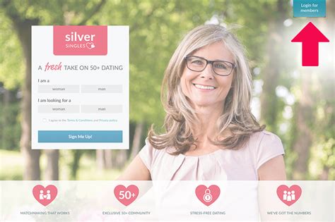 Silver dating website. SilverSingles is an online dating site designed to help 50+ singles look for a serious relationship. Our intelligent matchmaking delivers compatible partner suggestions in line with your personal search preferences. We manually verify all new profiles to ensure users have a smooth, safe, and enjoyable environment in which to meet … 