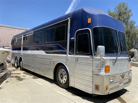 Silver eagle bus for sale craigslist. Description of Eagle. 1983 Silver Eagle Bus for Sale. 45' with raised roof. $26,000 or best offer. 1983 Silver Eagle Model Entertainer. - 8V71 TURBO Detroit Diesel with ALLISON HT740 Automatic transmission. - 405 hp @ 2150 rpm. The engine came from a self propelled Howitzer! 