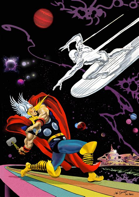 Silver surfer vs Thor #shorts - YouTube