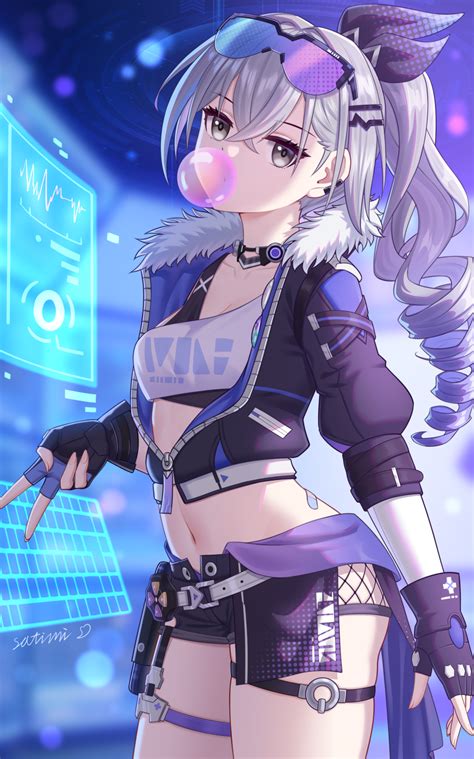 Silver wolf honkai star rail. Silver Wolf is a unique Nihility character in Honkai: Star Rail who can add an Element weakness on an enemy. This allows her to be a viable addition in many mono-Element teams as she can easily ... 