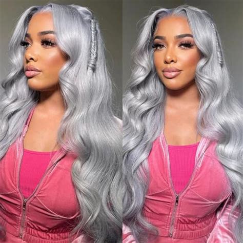 Silver-Lined Beauty: Unveil the Enchanting World of Lace Front Wigs Silver