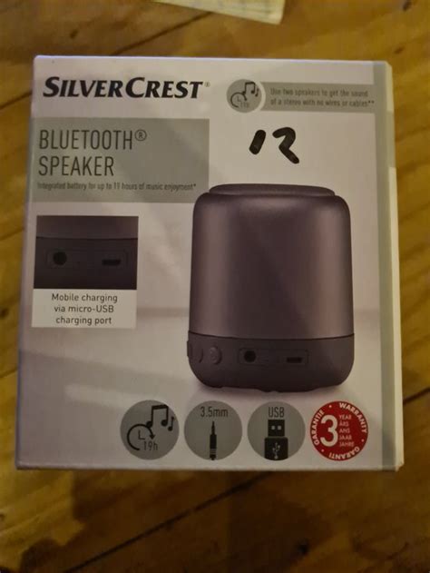 Silvercrest bluetooth speaker review. .  ...