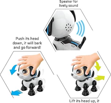 Silverlit Robo Heads Up Robot 88523 Köpek.