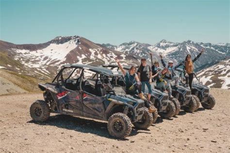 Silverton atv rentals. 435-310-0300. and are ideal for families and groups. end of your adventure. "BEST" trails and views on the PLANET! 6 Passengers at once. Ranger Crew, 9am -5pm is only $475. Half a day only $350. Mines, Hiking Trails, & More! 9am -5pm is only $475. 