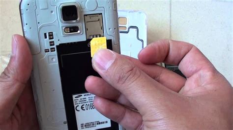 Sim Card Insert Samsung