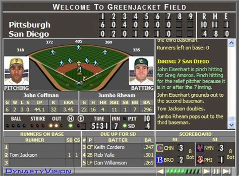 SimDynasty is a free fantasy baseball simulation game that lets you draft, develop and trade baseball players on your way to winning a pennant and World Series.. 