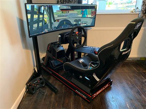 Sim racing setup. Nov 23, 2564 BE ... Sim Rig Fanatec DD1 for PS4 https://bit.ly/3xcdkq9 Fanatec McLaren GT3 V2 Rim https://bit.ly/3cCLyK1 Fanatec Clubsport V3 Pedals ... 