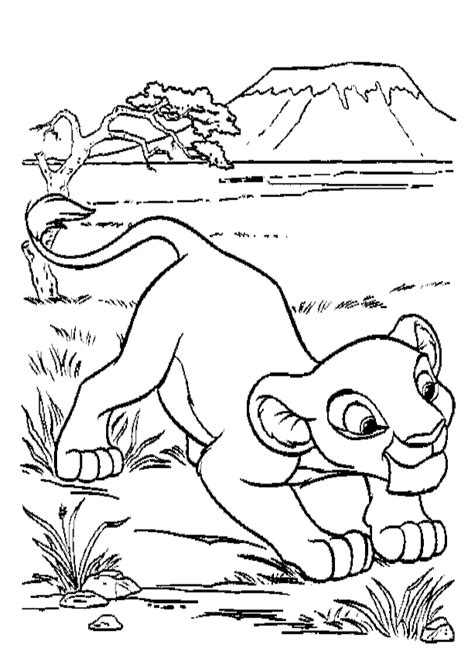 Simba Coloring