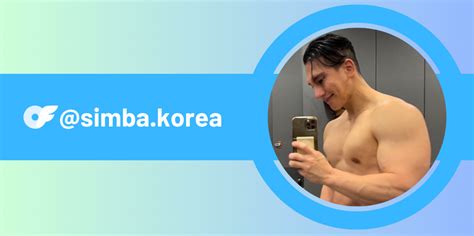 Simba.Korea Onlyfans Leak 🍌 +18