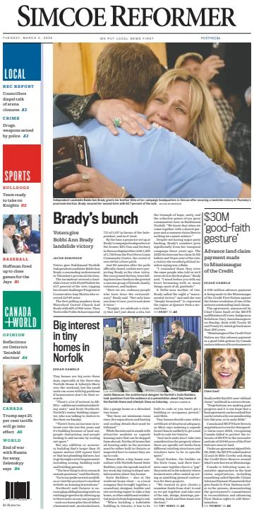 Simcoe county obituaries 2025.  Published in the Simcoe Reformer on October 19, 20...