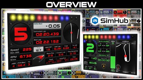 Simhub custom dash. SE Designs Dashboard for SimHub and ATS/ETS2v2.  blumlaut's simhub dashes,...