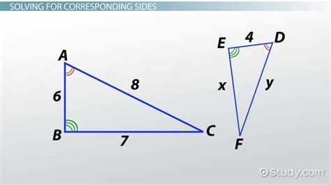 Similar Triangles and Polygons (solutions, examples