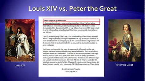 Similarities Between Peter The Great And Louis Xiv ipl.org