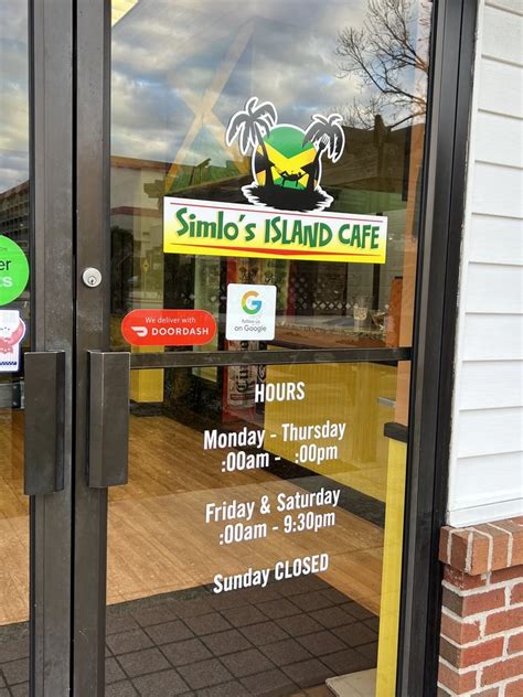 Get delivery or takeout from SimLo's Island Cafe at 3057 Boone Trail in Fayetteville. Order online and track your order live. No delivery fee on your first order!. 