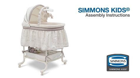 Simmons slumbertime bassinet instructions