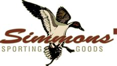 Simmonssportinggoods - Phone: (318) 283-2688. Come in and browse 70,000 sq. feet of sporting goods. The South's best selection of everything you need for hunting and the outdoors. A true destination in this area. Come in and see our large collection of impressive mounts and find everything you need to bag your trophy this year. 