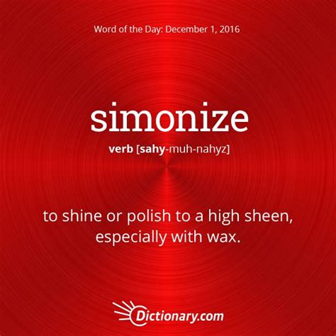 Simonize Definition & Meaning - Merriam-Webster