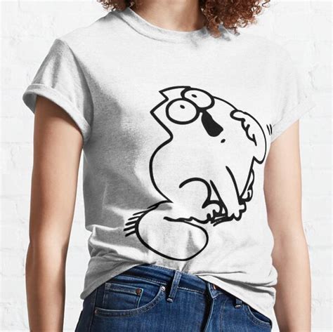 Simons Cat T-Shirts for Sale Redbubble