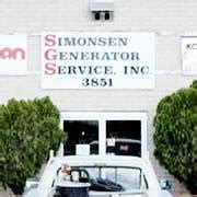 Simonsen Generator Service Inc in Tucson , AZ - Yellow Pages