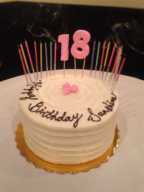 Simple 18th birthday cake designs. Apr 14, 2022 · Classic Vanilla Cake. Woman's Day. If you're wondering what type of cake is best for birthdays, you can't go wrong with this classic vanilla sheet cake recipe. Plus, it's a great blank slate if ... 