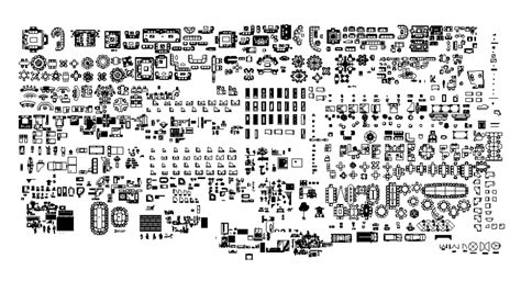Simple 2d drawing library.  Download files in Autocad, Revit, Sketchup an...