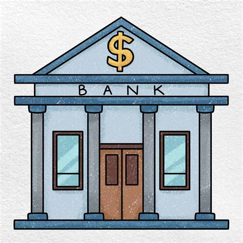 Simple Bank Drawing