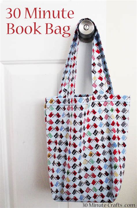 Simple Book Bag Sewing Pattern