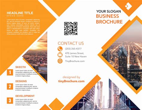 Simple Brochure Templates For Powerpoint