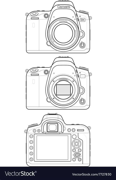 Simple Camera Sketch Vector Images (over 780) - VectorStock