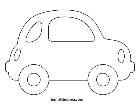 Simple Car Printable