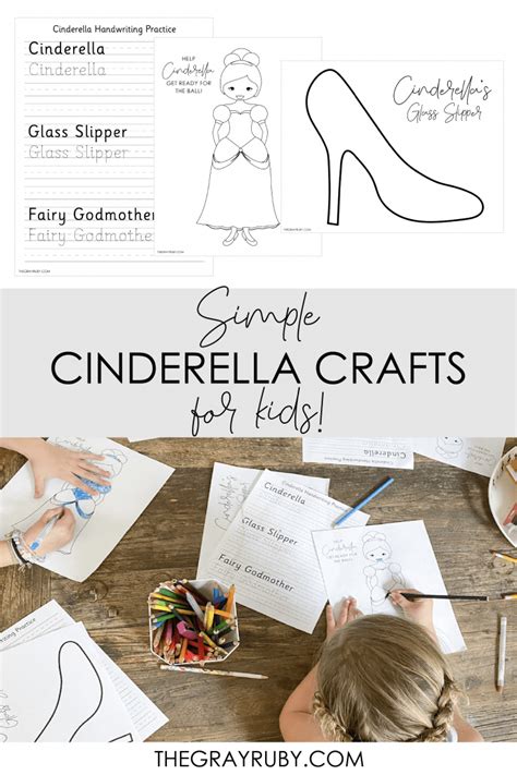 Simple Cinderella Crafts for Kids - With the Blinks