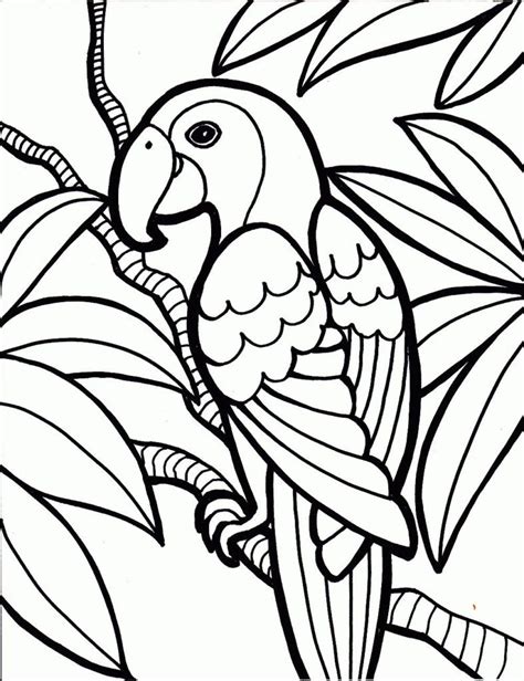 Simple Coloring Pages
