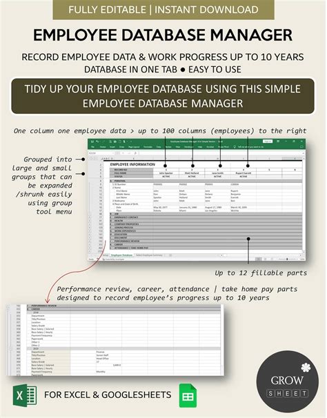 Simple Employee Database Manager