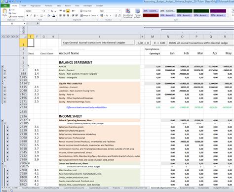 Simple Excel Bookkeeping Template Durun.ugrasgrup to Bookkeeping