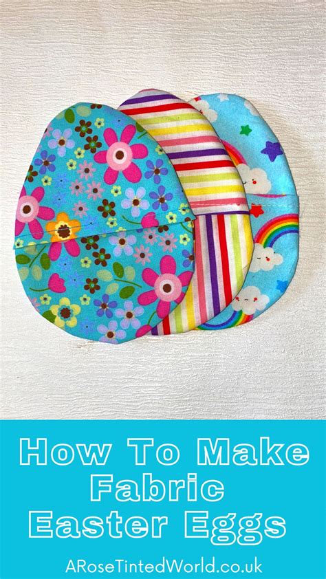 Simple Fabric Easter Egg Tutorial + Free Pattern Sew Simple Home