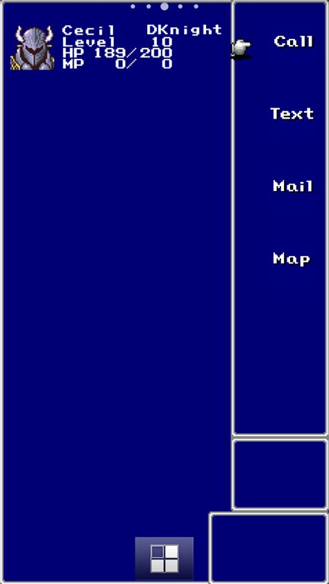Simple Final Fantasy Menu Background androidthemes