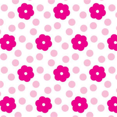 Simple Flower Free Seamless Pattern