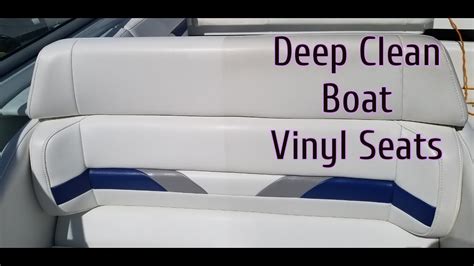 Simple Green How to Clean Vinyl Boat Seats