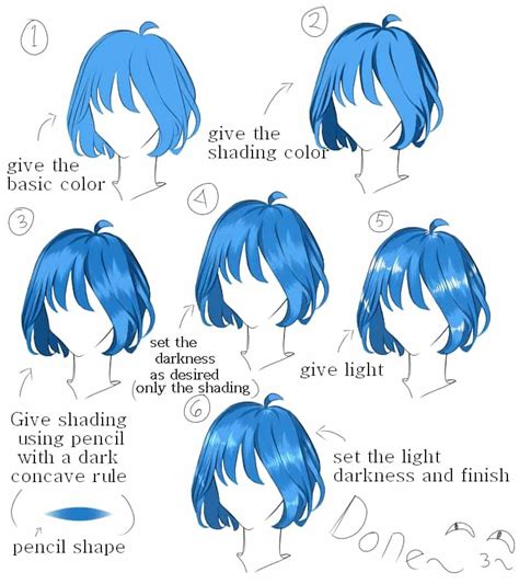 Simple Hair Shading Tutorial!